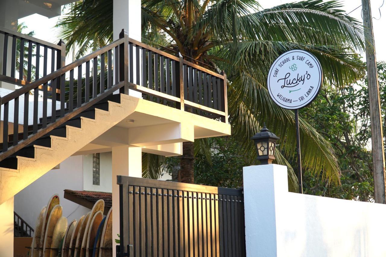 Lucky'S Surf Camp Bed and Breakfast Weligama Εξωτερικό φωτογραφία
